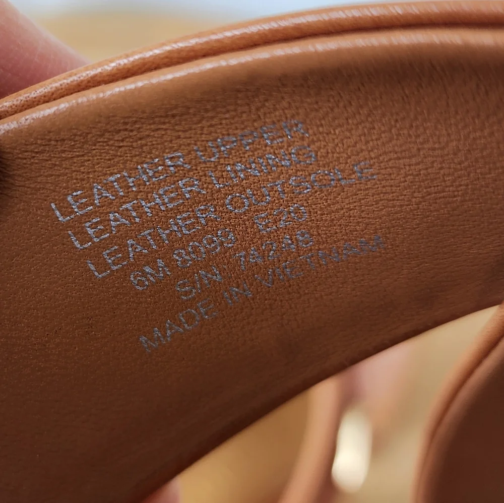 Tory Burch Delaney Ambra Sandals with Canvas Bag